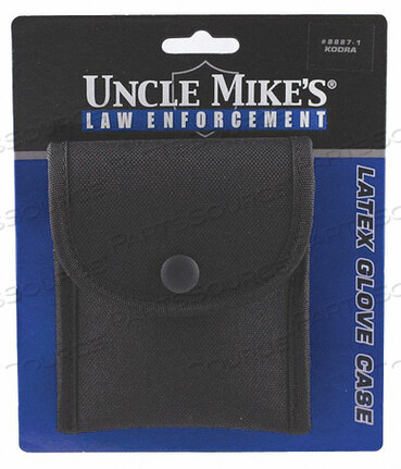 OEM#: 88871SINGLE GLOVE POUCH BLACK NYLON by Uncle Mikes