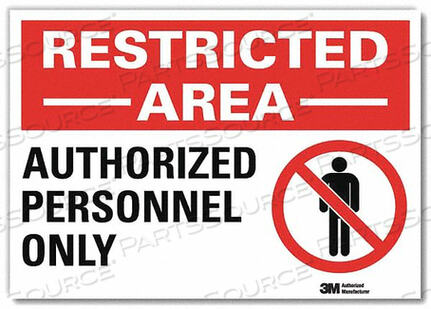 OEM#: U1-1005-RD_14X10ADMITTANCE SIGN 10X14 IN. ENGLISH by Lyle Signs Inc.