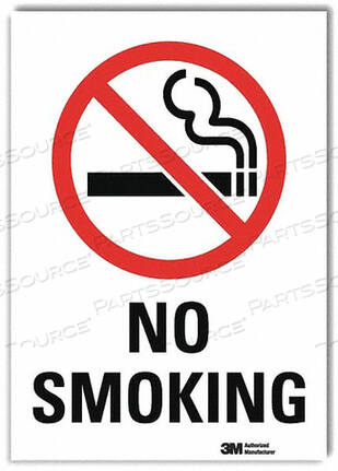 OEM#: U1-1017-RD_10X14J2688 NO SMOKING SIGN 14X10 IN. ENGLISH by Lyle Signs Inc.