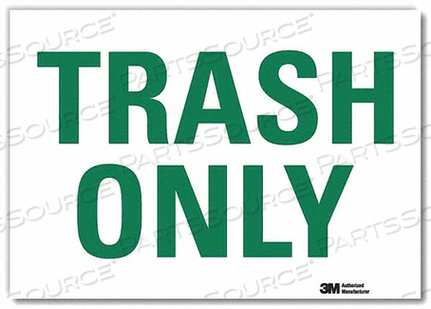 OEM#: U1-1031-RD_7X5J2698 FACILITY SIGN 5 HX7 W ENGLISH by Lyle Signs Inc.