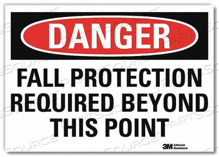 OEM#: U1-1035-RD_10X7DANGER SIGN 7 X 10 IN. ENGLISH by Lyle Signs Inc.
