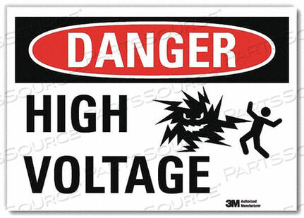 OEM#: U1-1036-RD_14X10DANGER SIGN 10 HX14 W ENGLISH by Lyle Signs Inc.