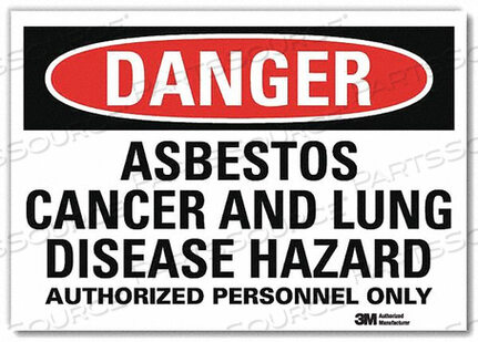 OEM#: U1-1044-RD_10X7DANGER SIGN 7 HX10 W ENGLISH by Lyle Signs Inc.