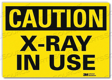 OEM#: U1-1047-RD_10X7CAUTION SIGN 7 HX10 W ENGLISH by Lyle Signs Inc.