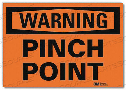 OEM#: U1-1074-RD_10X7WARNING SIGN 7 HX10 W ENGLISH by Lyle Signs Inc.