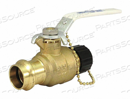 OEM#: UPBA-480BH- 34BALL VALVE BRASS 2-PIECE 3/4IN 200 PSI by Milwaukee Valve