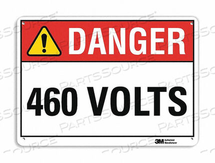 OEM#: U3-1011-RA_10X7DANGER SIGN 4 HOLE MOUNT 10IN W X 7IN H by Lyle Signs Inc.
