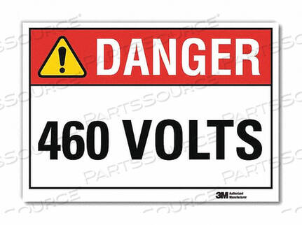 OEM#: U3-1011-RD_7X5DANGER SIGN SELF-ADHESV MOUNT 7INWX5INH by Lyle Signs Inc.