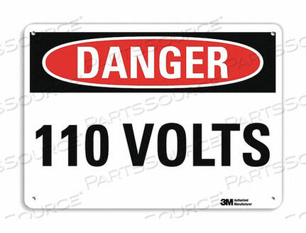 OEM#: U3-1064-NP_10X7DANGER SIGN 10 W X 7 H 0.055 THICK by Lyle Signs Inc.