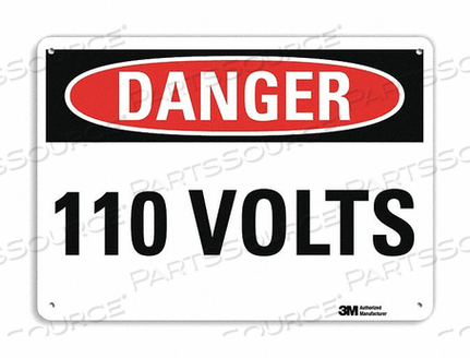 OEM#: U3-1064-NA_10X7DANGER SIGN 10 W 7 H 0.040 THICKNESS by Lyle Signs Inc.