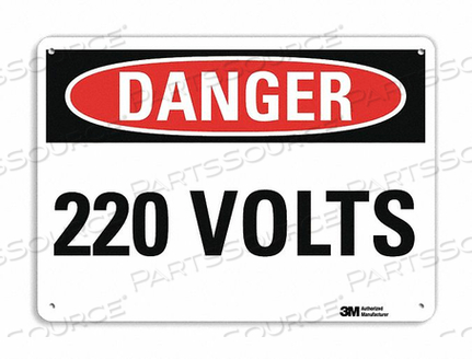 OEM#: U3-1072-NA_10X7DANGER SIGN 10 W 7 H 0.040 THICKNESS by Lyle Signs Inc.