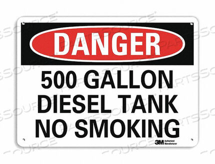 OEM#: U3-1079-NP_10X7DANGER SIGN 10 W X 7 H 0.055 THICK by Lyle Signs Inc.