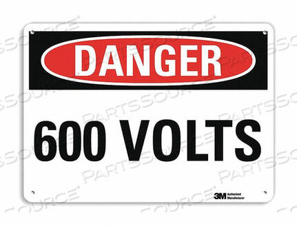 OEM#: U3-1080-NA_10X7DANGER SIGN 10 W 7 H 0.040 THICKNESS by Lyle Signs Inc.