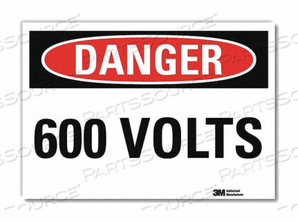 OEM#: U3-1080-RD_14X10DANGER SIGN SLF-ADHESV MOUNT 14INWX10INH by Lyle Signs Inc.