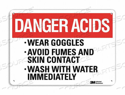 OEM#: U3-1095-RA_10X7DANGER SIGN 4 HOLE MOUNT 10IN W X 7IN H by Lyle Signs Inc.