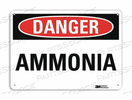 OEM#: U3-1102-RA_10X7DANGER SIGN 4 HOLE MOUNT 10IN W X 7IN H by Lyle Signs Inc.