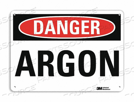OEM#: U3-1106-NA_14X10DANGER SIGN 14 W 10 H 0.040 THICKNESS by Lyle Signs Inc.