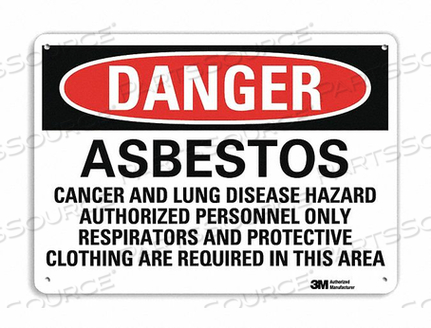 OEM#: U3-1112-RA_10X7DANGER SIGN 4 HOLE MOUNT 10IN W X 7IN H by Lyle Signs Inc.