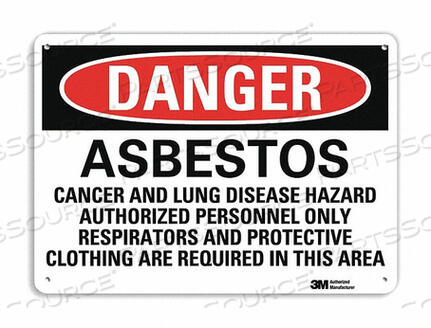 OEM#: U3-1112-NA_14X10DANGER SIGN 14 W 10 H 0.040 THICKNESS by Lyle Signs Inc.