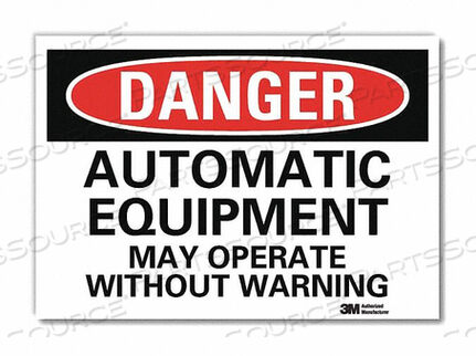 OEM#: U3-1120-RD_14X10DANGER SIGN SLF-ADHESV MOUNT 14INWX10INH by Lyle Signs Inc.