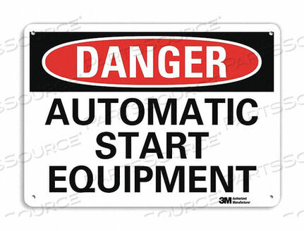 OEM#: U3-1121-NP_14X10DANGER SIGN 14 W X 10 H 0.055 THICK by Lyle Signs Inc.