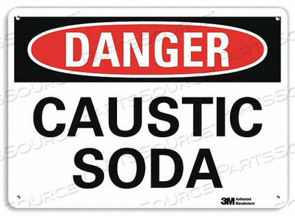 OEM#: U3-1158-NP_14X10DANGER SIGN 14 W X 10 H 0.055 THICK by Lyle Signs Inc.