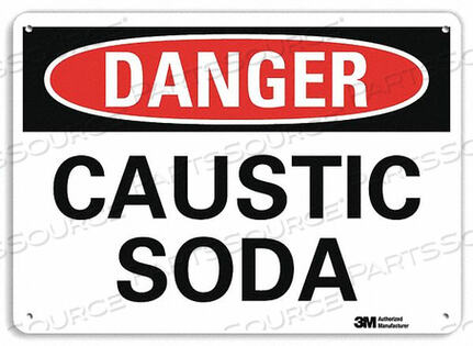 OEM#: U3-1158-NA_10X7DANGER SIGN 10 W 7 H 0.040 THICKNESS by Lyle Signs Inc.