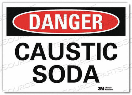 OEM#: U3-1158-RD_7X5DANGER SIGN SELF-ADHESV MOUNT 7INWX5INH by Lyle Signs Inc.