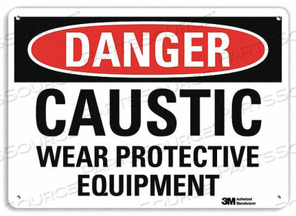 OEM#: U3-1161-NP_14X10DANGER SIGN 14 W X 10 H 0.055 THICK by Lyle Signs Inc.