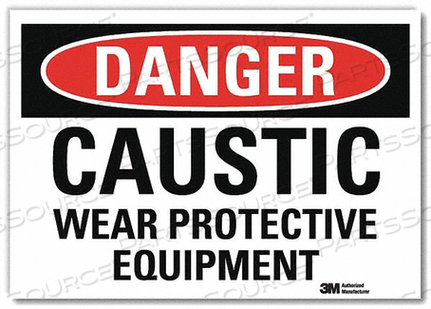 OEM#: U3-1161-RD_14X10DANGER SIGN SLF-ADHESV MOUNT 14INWX10INH by Lyle Signs Inc.