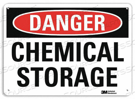 OEM#: U3-1163-RA_10X7DANGER SIGN 4 HOLE MOUNT 10IN W X 7IN H by Lyle Signs Inc.