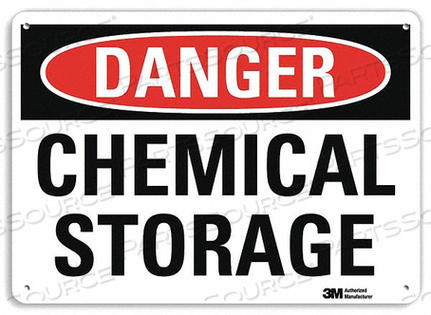 OEM#: U3-1163-RA_14X10DANGER SIGN 4 HOLE MOUNT 14INWX10INH by Lyle Signs Inc.