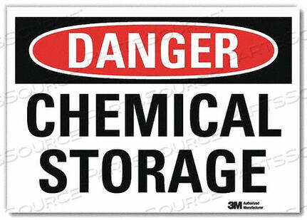 OEM#: U3-1163-RD_14X10DANGER SIGN SLF-ADHESV MOUNT 14INWX10INH by Lyle Signs Inc.