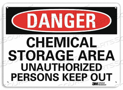 OEM#: U3-1167-NA_10X7DANGER SIGN 10 W 7 H 0.040 THICKNESS by Lyle Signs Inc.