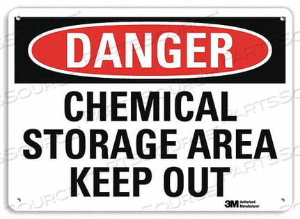OEM#: U3-1169-NA_10X7DANGER SIGN 10 W 7 H 0.040 THICKNESS by Lyle Signs Inc.