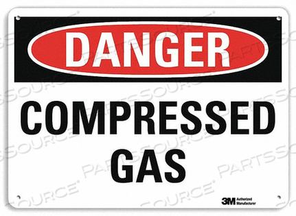 OEM#: U3-1186-RA_10X7DANGER SIGN 4 HOLE MOUNT 10IN W X 7IN H by Lyle Signs Inc.