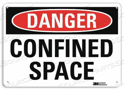 OEM#: U3-1188-NP_14X10DANGER SIGN 14 W X 10 H 0.055 THICK by Lyle Signs Inc.