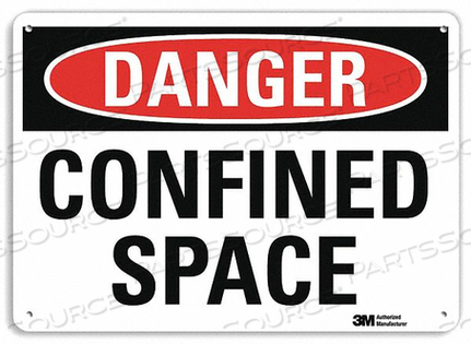 OEM#: U3-1188-NP_10X7DANGER SIGN 10 W X 7 H 0.055 THICK by Lyle Signs Inc.