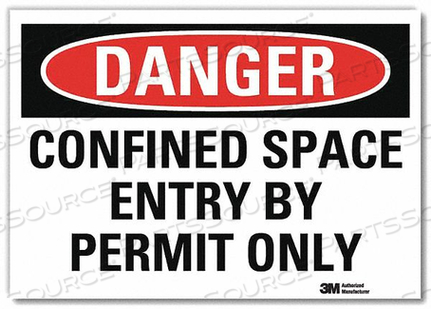 OEM#: U3-1205-RD_7X5DANGER SIGN SELF-ADHESV MOUNT 7INWX5INH by Lyle Signs Inc.