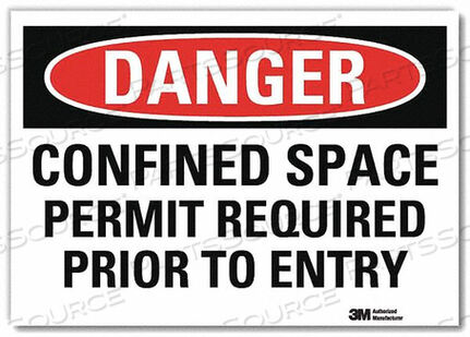 OEM#: U3-1231-RD_10X7DANGER SIGN SELF-ADHESV MOUNT 10INWX7INH by Lyle Signs Inc.