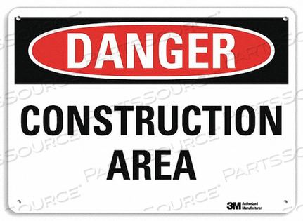 OEM#: U3-1238-RA_14X10DANGER SIGN 4 HOLE MOUNT 14INWX10INH by Lyle Signs Inc.
