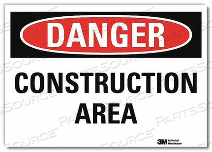 OEM#: U3-1238-RD_10X7DANGER SIGN SELF-ADHESV MOUNT 10INWX7INH by Lyle Signs Inc.