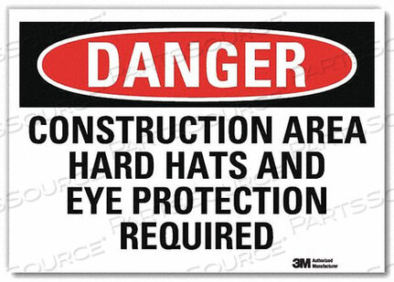 OEM#: U3-1241-RD_14X10DANGER SIGN SLF-ADHESV MOUNT 14INWX10INH by Lyle Signs Inc.