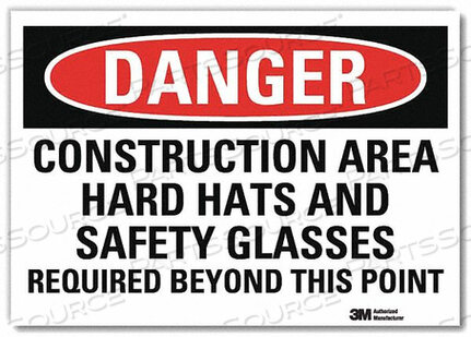 OEM#: U3-1242-RD_10X7DANGER SIGN SELF-ADHESV MOUNT 10INWX7INH by Lyle Signs Inc.