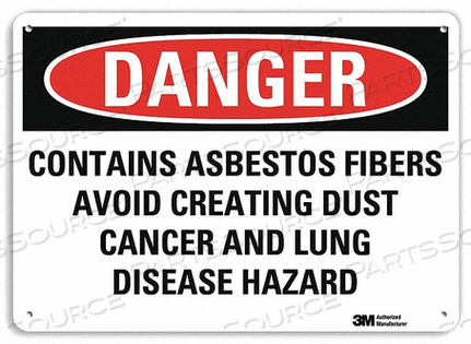 OEM#: U3-1256-NP_14X10DANGER SIGN 14 W X 10 H 0.055 THICK by Lyle Signs Inc.