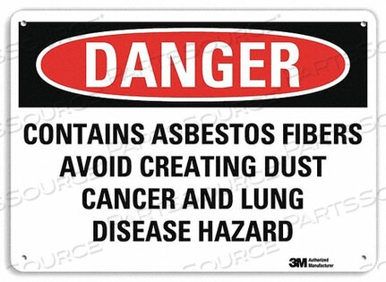 OEM#: U3-1256-NP_10X7DANGER SIGN 10 W X 7 H 0.055 THICK by Lyle Signs Inc.