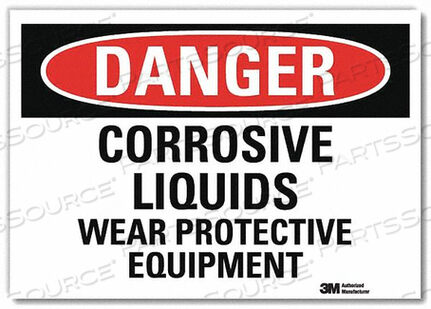 OEM#: U3-1273-RD_7X5DANGER SIGN SELF-ADHESV MOUNT 7INWX5INH by Lyle Signs Inc.