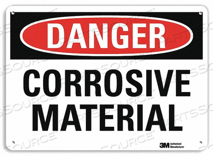 OEM#: U3-1274-NP_10X7DANGER SIGN 10 W X 7 H 0.055 THICK by Lyle Signs Inc.