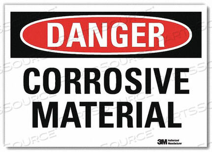 OEM#: U3-1274-RD_10X7DANGER SIGN SELF-ADHESV MOUNT 10INWX7INH by Lyle Signs Inc.