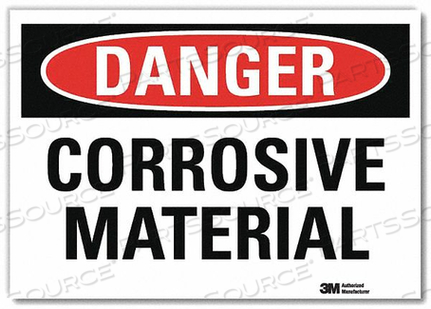 OEM#: U3-1274-RD_7X5DANGER SIGN SELF-ADHESV MOUNT 7INWX5INH by Lyle Signs Inc.